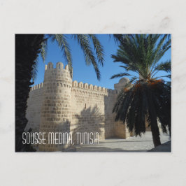 Postal Histórica escena de la calle Sousse Medina en Túne