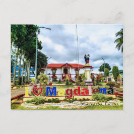 Postal Histórico ayuntamiento de Magdalena en Laguna