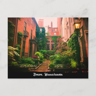 Postal Histórico Beacon Hill, Boston, Massachusetts