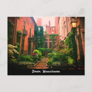 Postal Histórico Beacon Hill, Boston, Massachusetts