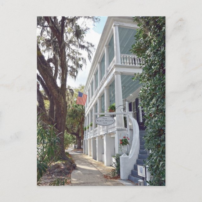 Postal Histórico Beaufort, Carolina del Sur, Inn (Anverso)