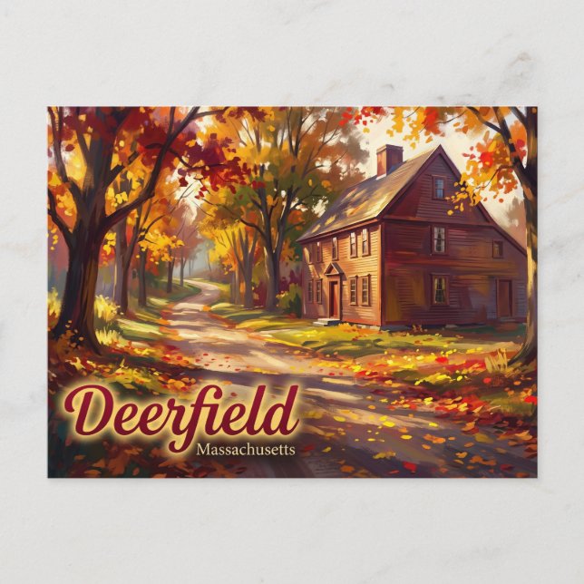 Postal Histórico Deerfield EE. UU. (Anverso)