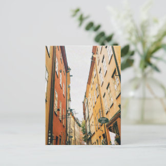 Postal Histórico Gamla Stan, casco antiguo de Estocolmo