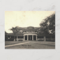 Histórico Hotel Haleiwa Postcard, Oahu, Hawái