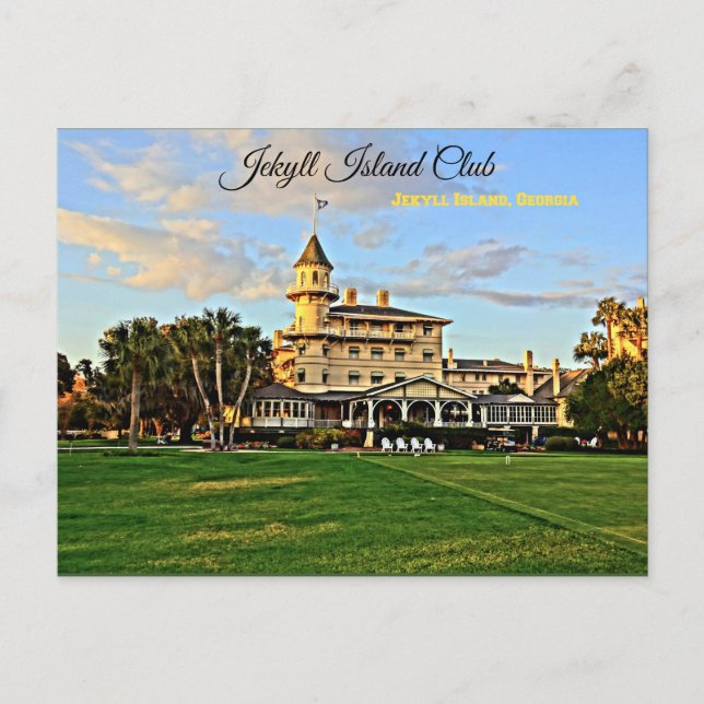 Postal Histórico Jekyll Island Club Jekyll Island Georgia (Anverso)