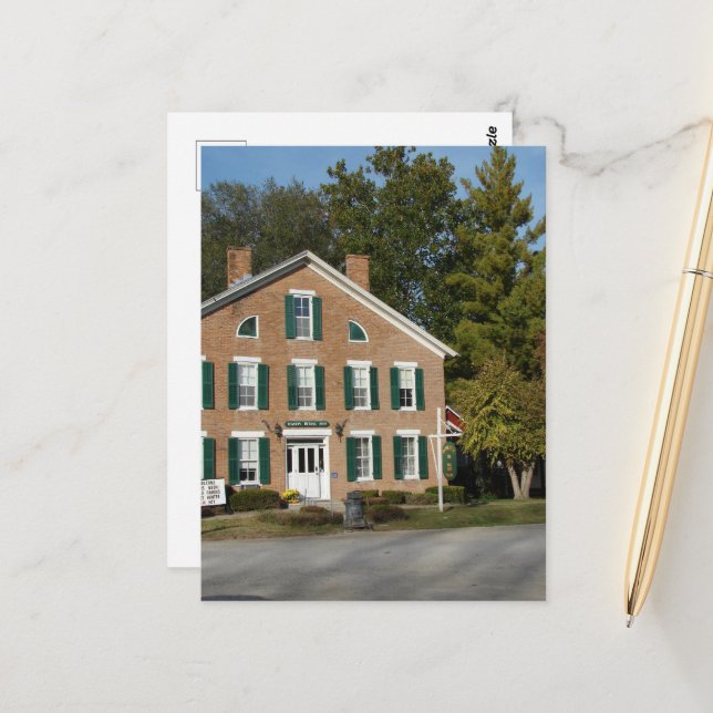 Postal Histórico mesón de Iowa (Anverso/Reverso In Situ)