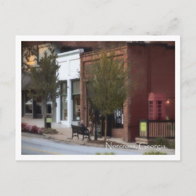 Postal Histórico Norcross, Ga., Iron Horse Pub (Anverso)