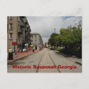 Postal Histórico Savannah Georgia