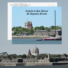 Postal Histórico St Augustine FL Castillo de San Marcos