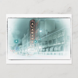 Postal Histórico Teatro Alabama en Birmingham, Alabama