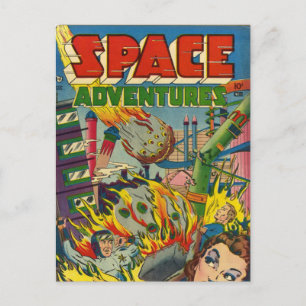 Postal Historieta de Space Adventurers