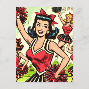 Postal Historietas de retro animadores