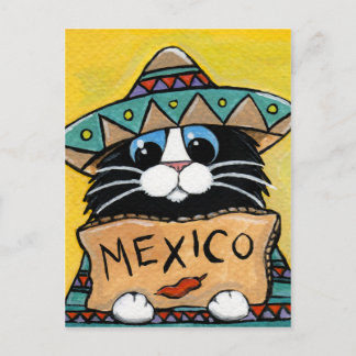 Postal Hitchhiker mexicano
