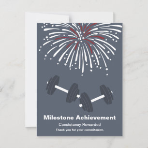 Postal Hitos De Celebración Gracias Por Tu Compromiso