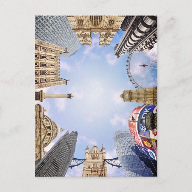 Postal Hitos de Londres (Anverso)