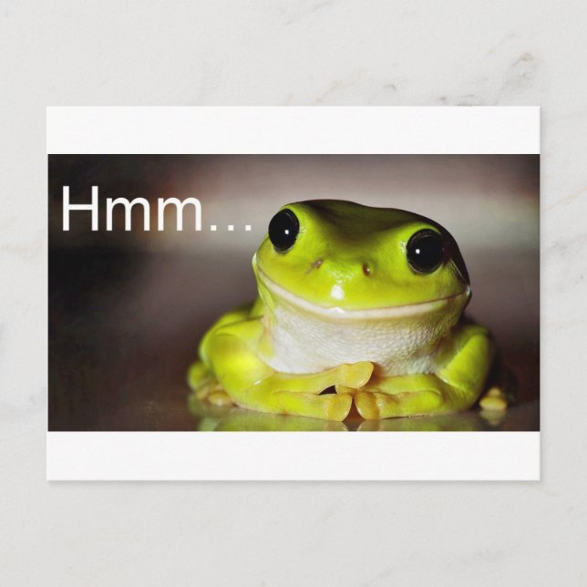 Postal Hmm Frog (Anverso)
