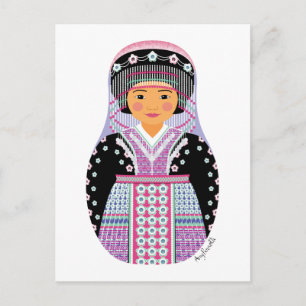 postal Hmong Matryoshka