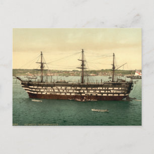 Postal HMS Impregnable, Plymouth, Devon, Inglaterra