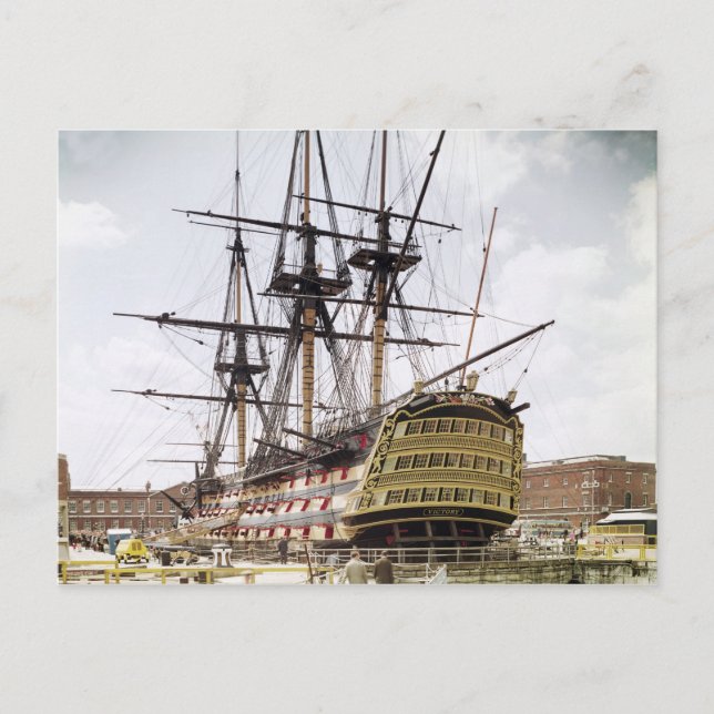 Postal HMS Victory (Anverso)