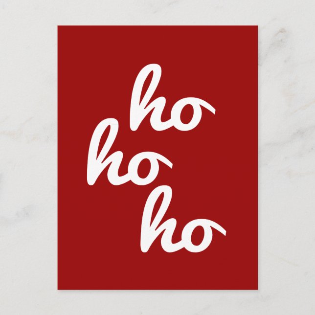 Postal Ho-ho-ho (Anverso)