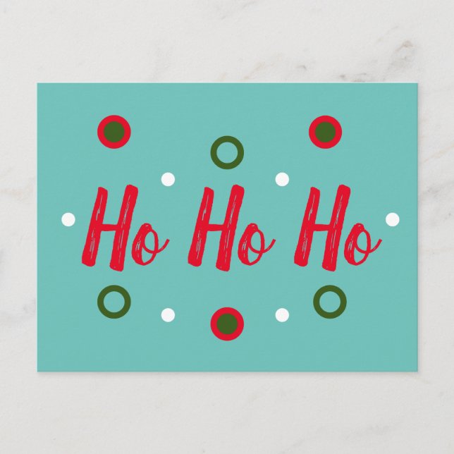 Postal Ho Ho Ho Ho (Anverso)
