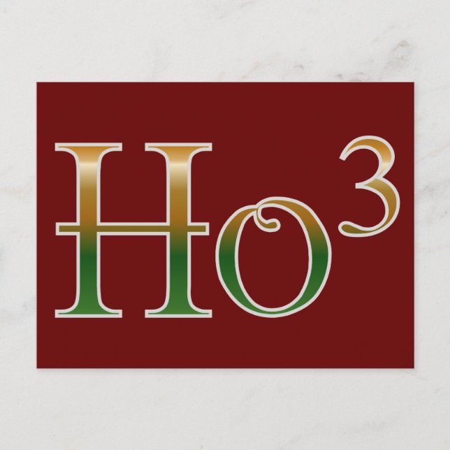 Postal ¿Ho ho ho ho? (Anverso)