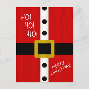 Postal Ho Ho Ho Santa
