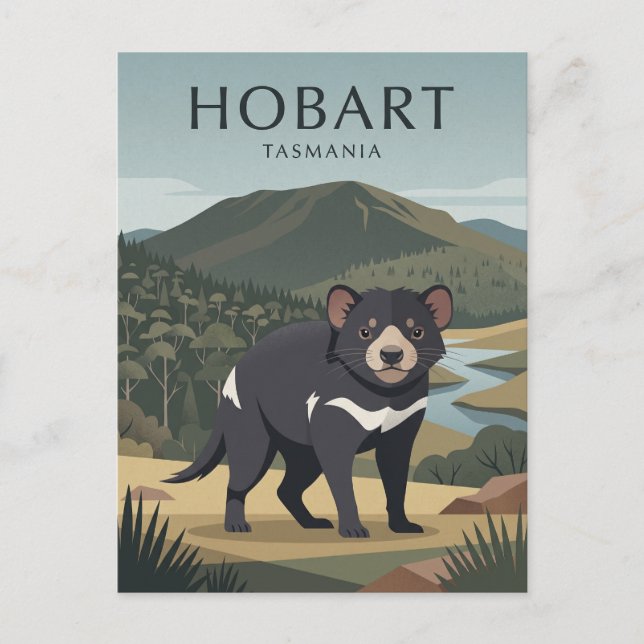 Postal Hobart Australia (Anverso)