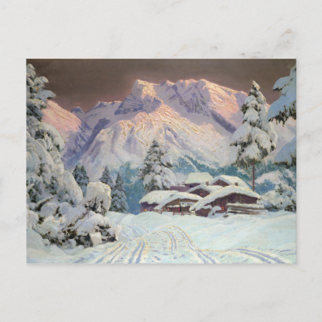 Postal Hocheisgruppe, Austria (Anverso)