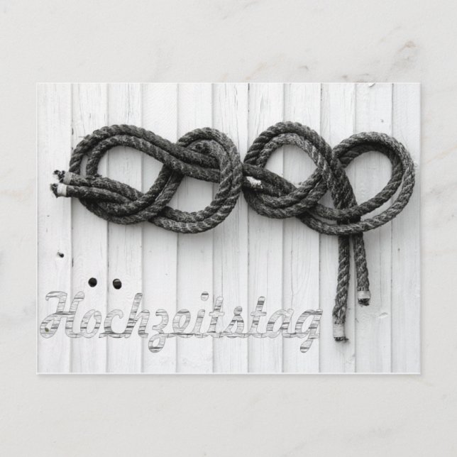 Postal Hochzeitstag (Anverso)