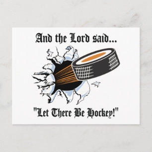 Postal Hockey divertido