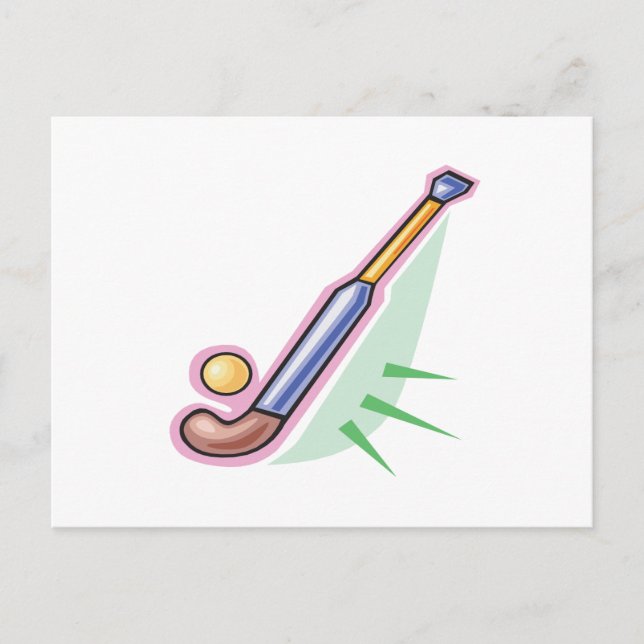 Postal Hockey sobre hierba 3 (Anverso)