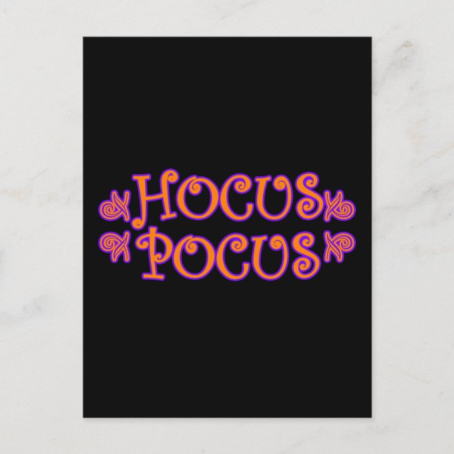 Postal Hocus Pocus (Anverso)