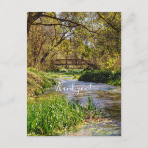 Postal Hodgson Spring Flow Gracias Postcard