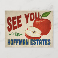 Hoffman Estates Illinois Apple - Viajes de época