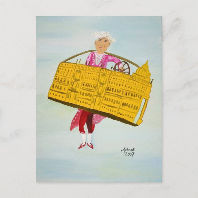 Postal Hofmusikant (Anverso)