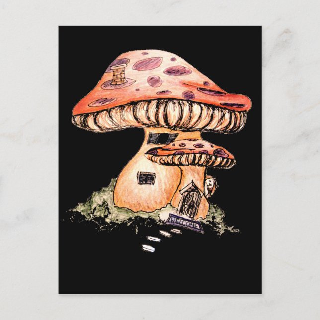 Postal Hogar de Gnome (Anverso)