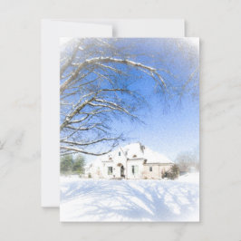 Postal Hogar de invierno 2