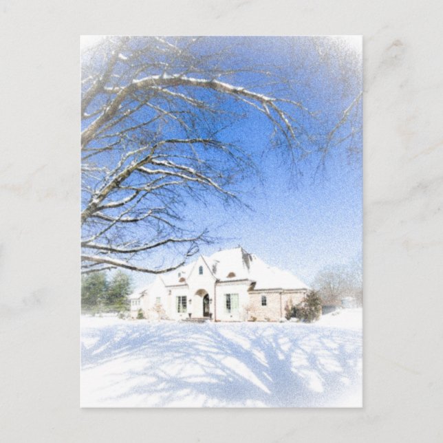 Postal Hogar de invierno 2 (Anverso)