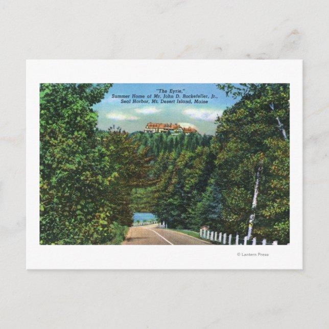 Postal Hogar De Los Ojos, John D Rockefeller Jr (Anverso)