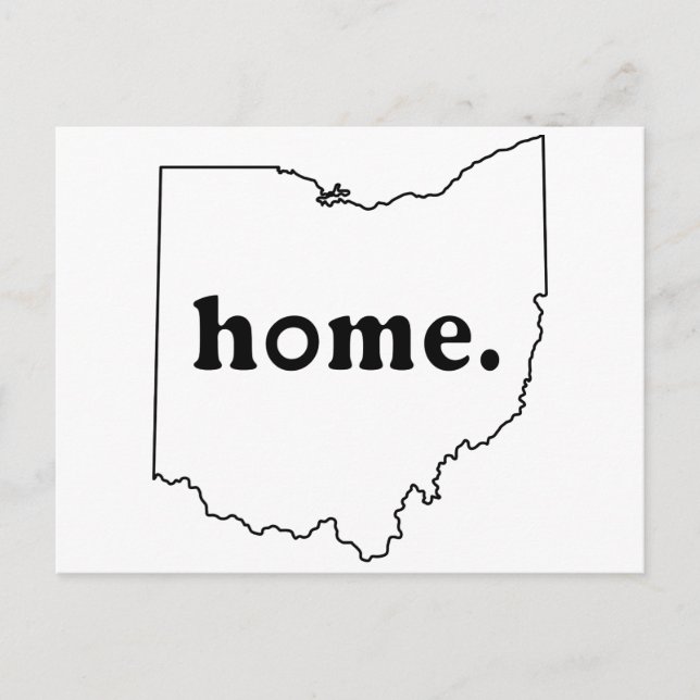 Postal Hogar de Ohio (Anverso)