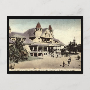 Postal Hogar de soldados, Los Ángeles, California Vintage
