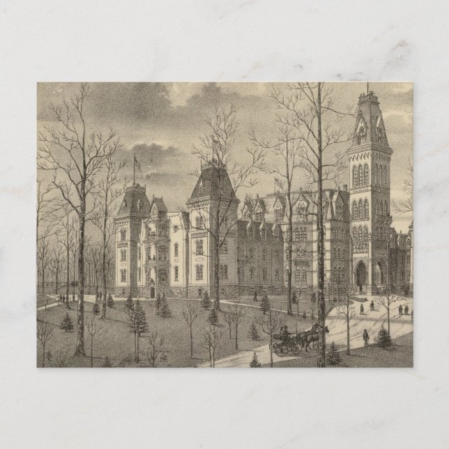 Postal Hogar de soldados nacionales, condado de Milwaukee (Anverso)