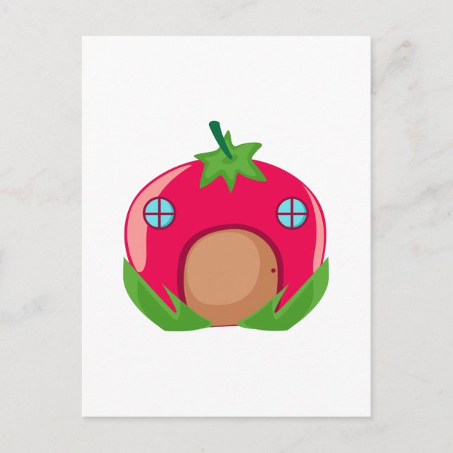 Postal Hogar de Tomate (Anverso)