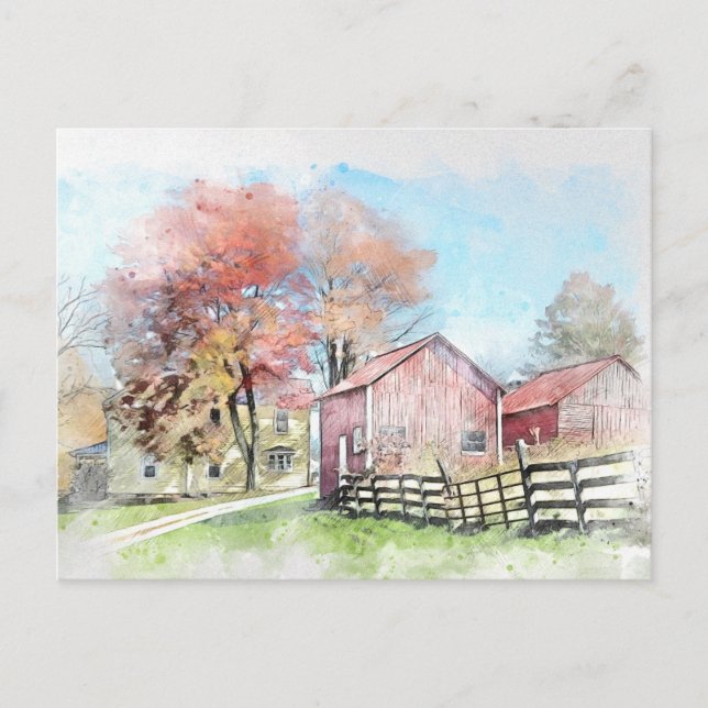 Postal Hogar dulce (Anverso)