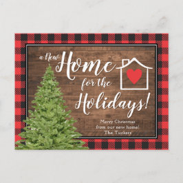 Postal Hogar para las vacaciones Árbol de Navidad Moviénd