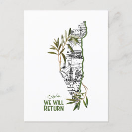 Postal Hogares dentro del mapa, aceptados por las ramas d