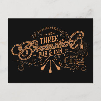 Postal HOGSMEADE™ EL Pub & Inn DE TRES BROOMSTICKS™