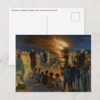 Hoguera de la víspera de San Juan - Peder Severin