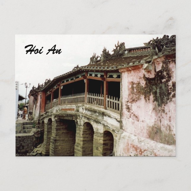 Postal hoi an bridge (Anverso)